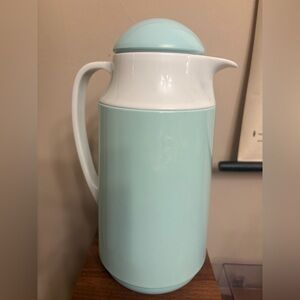 Mint Green and White insulated Pitcher